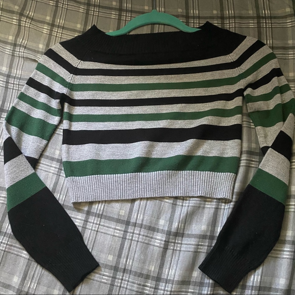 Small Awesome u.s.a crop top